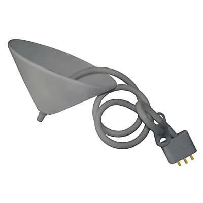 Kit de suspension luminaire Zenitech 2 pôles+terre métallisé