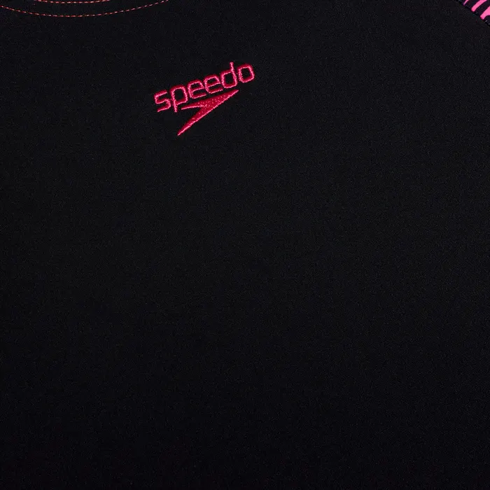 Speedo ECO Printed Muscleback Panel Legsuit Badpak Meisjes