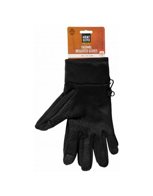 Heatkeeper Handschoen Techno Touchscreen Zwart - Handschoenen