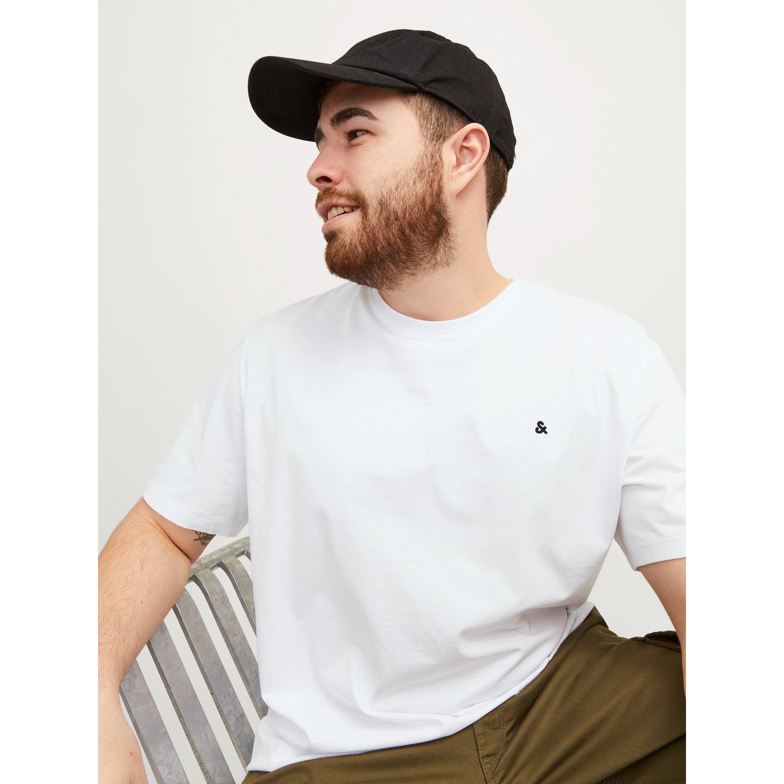 Jack and Jones Jack Paulos T Shirt Plus Size Mens