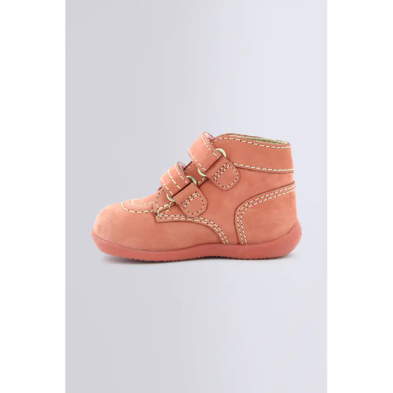 BONKRO ROSE CLAIR BOTTILLONS Cuir Fille