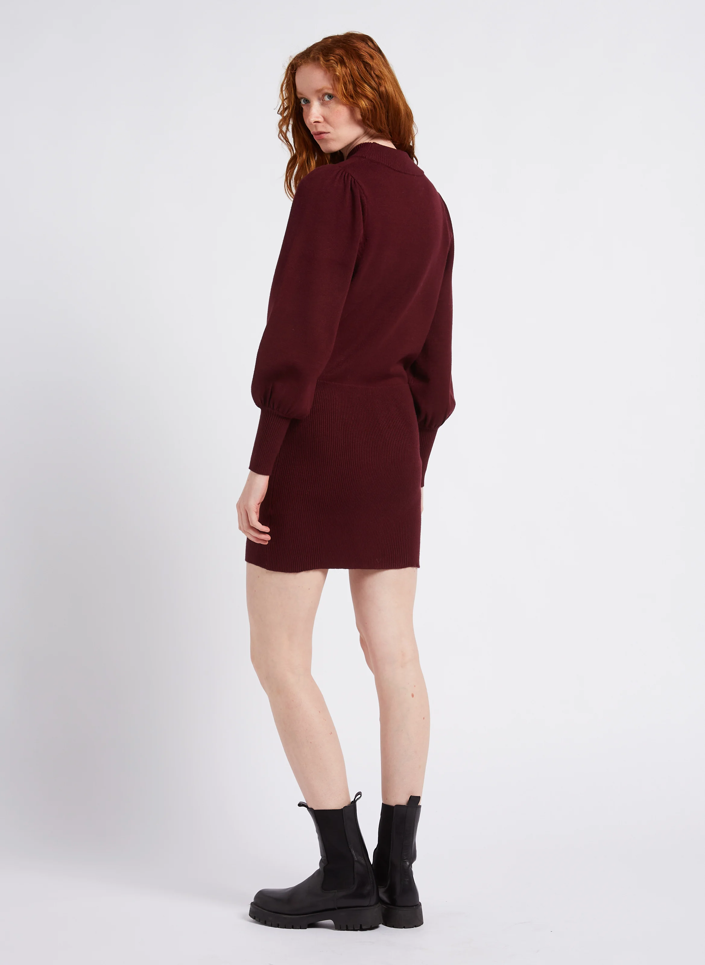 ROXIE - Robe courte col rond | Rouge