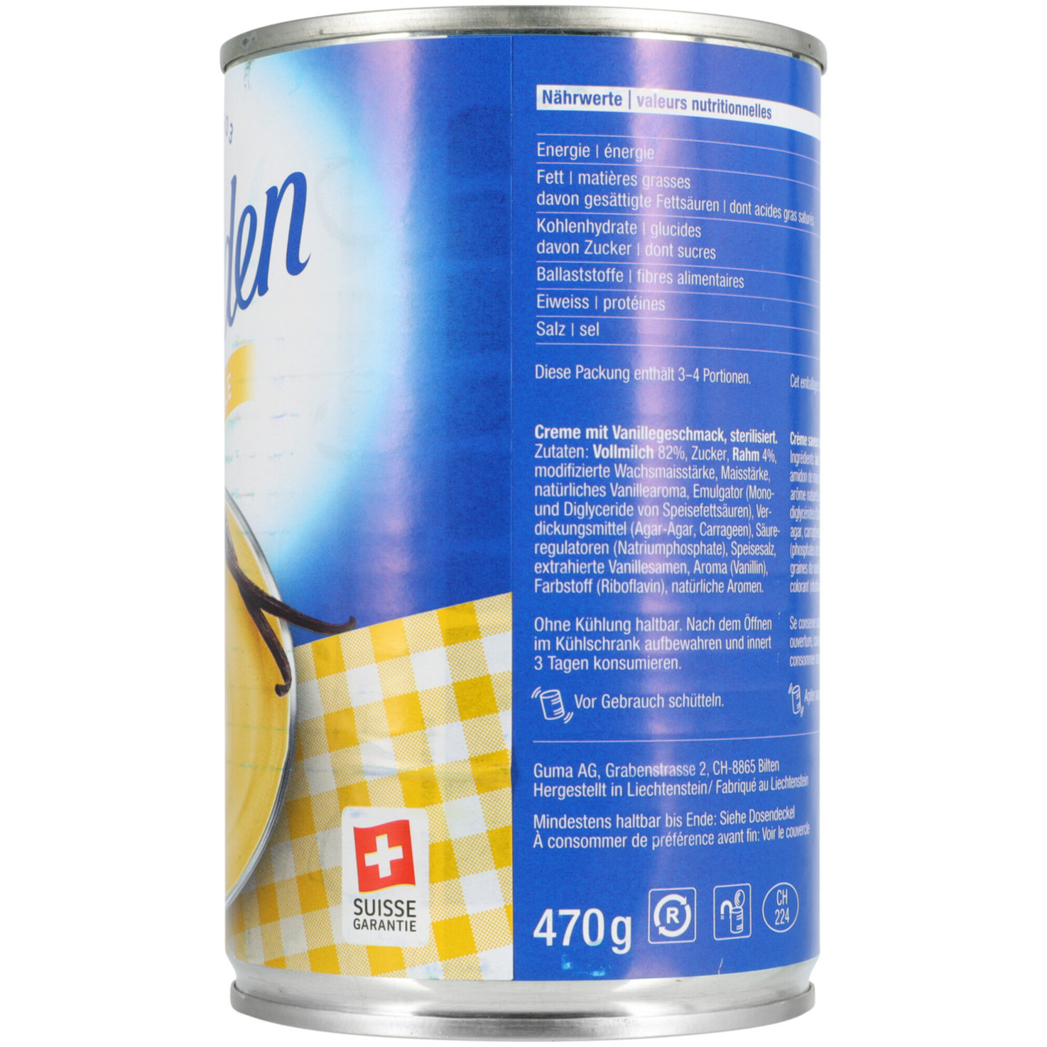 Stalden Crème Vanille