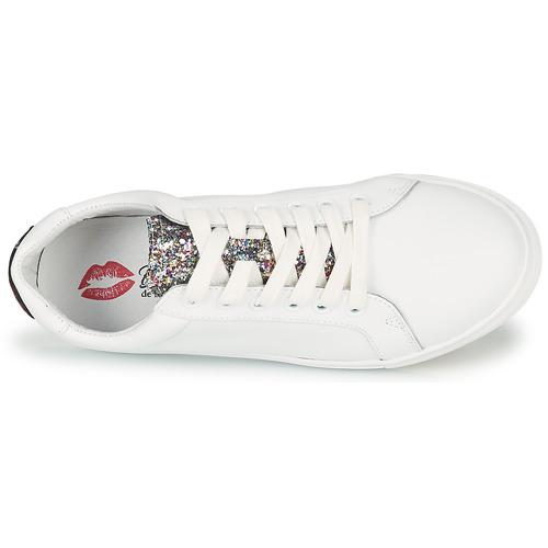 Bons baisers de Paname - SIMONE GLITTER TONGUE - Blanc