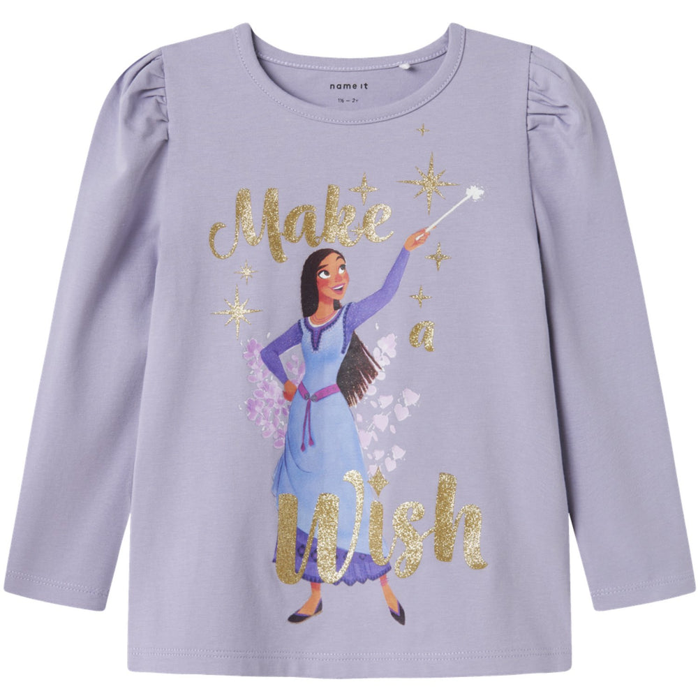 Køb Name It Heirloom Lilac Jursa Wish Bluse