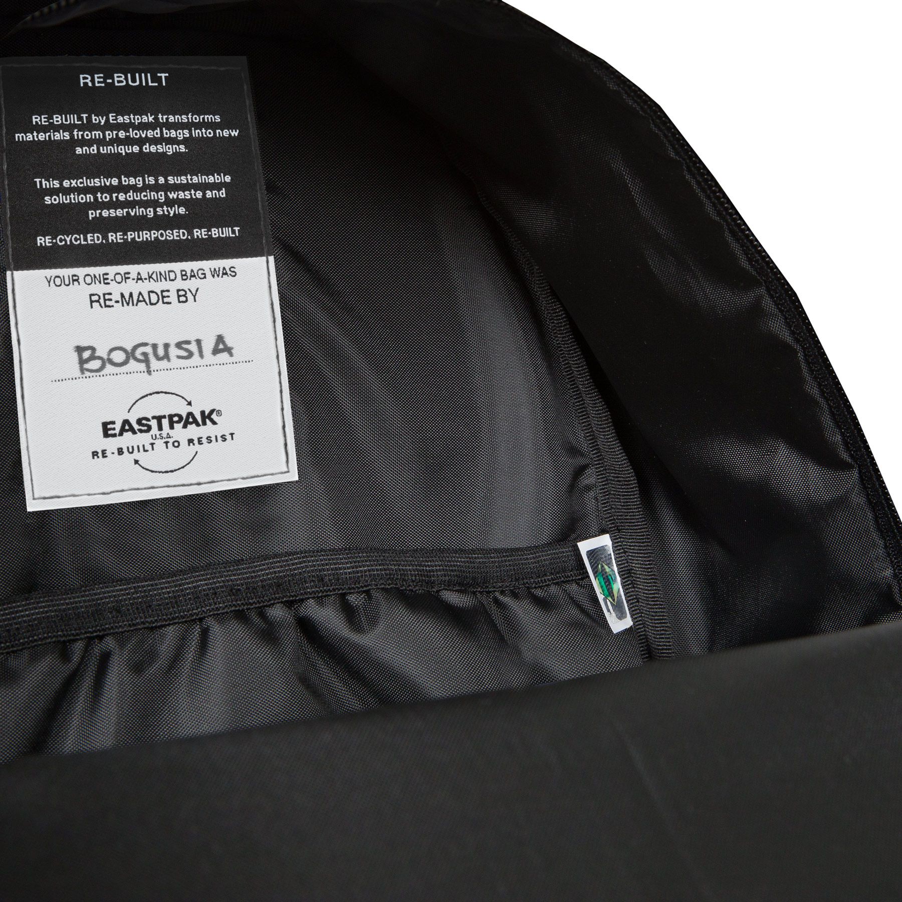 Re-built: Recycled Padded Pak'r Black stars