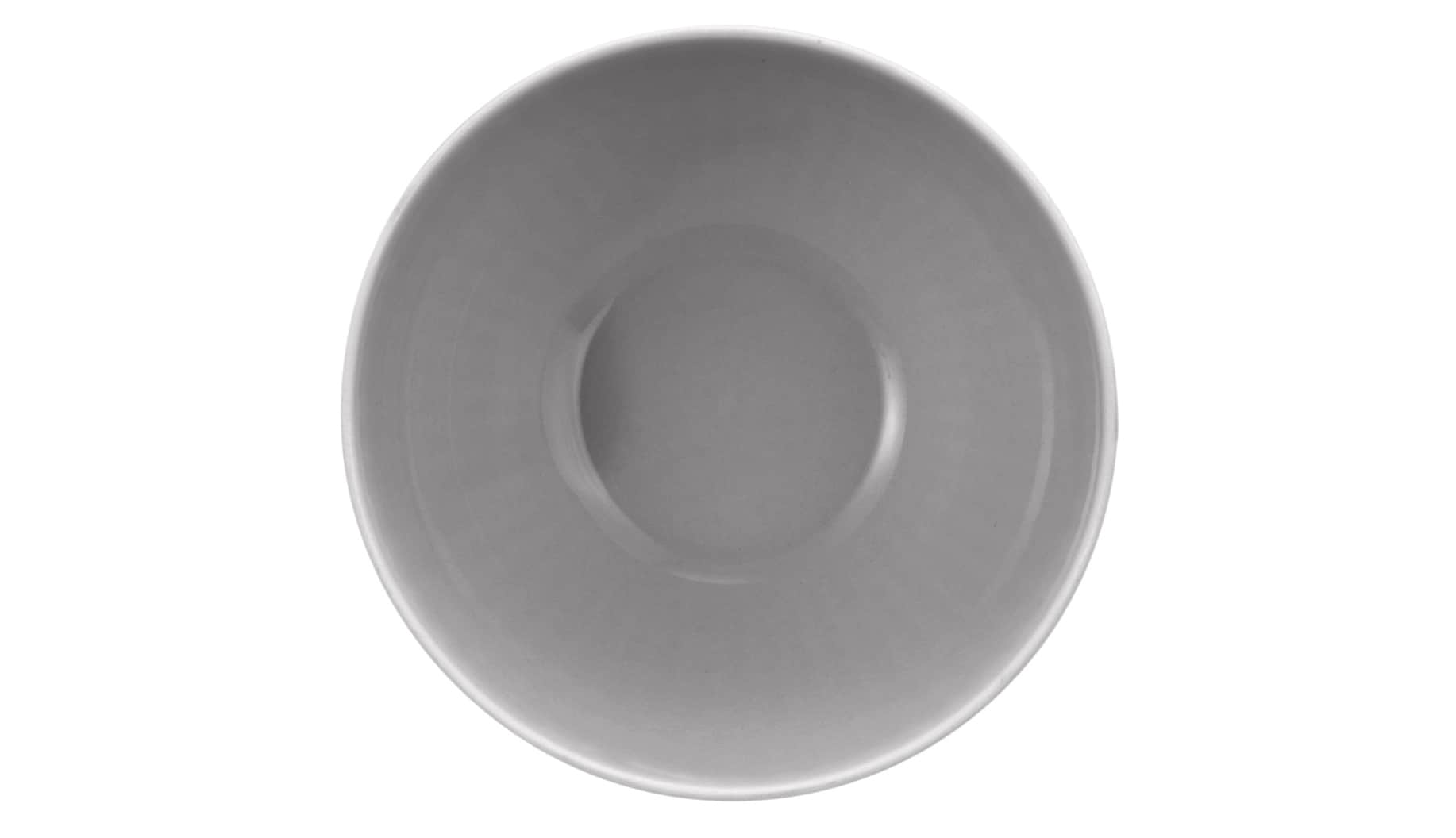 Seltmann Weiden Dipschale AMINA 6er Set Porzellan silbergrau