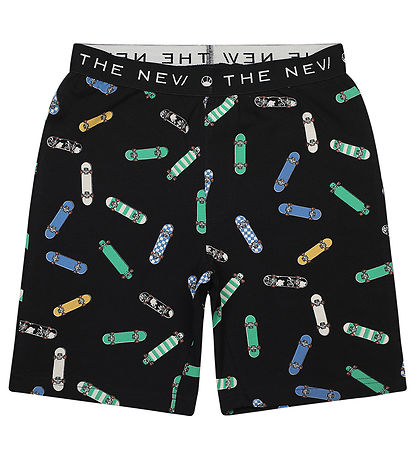 The New Schlafanzug - T-Shirt/Shorts - Black Beauty
