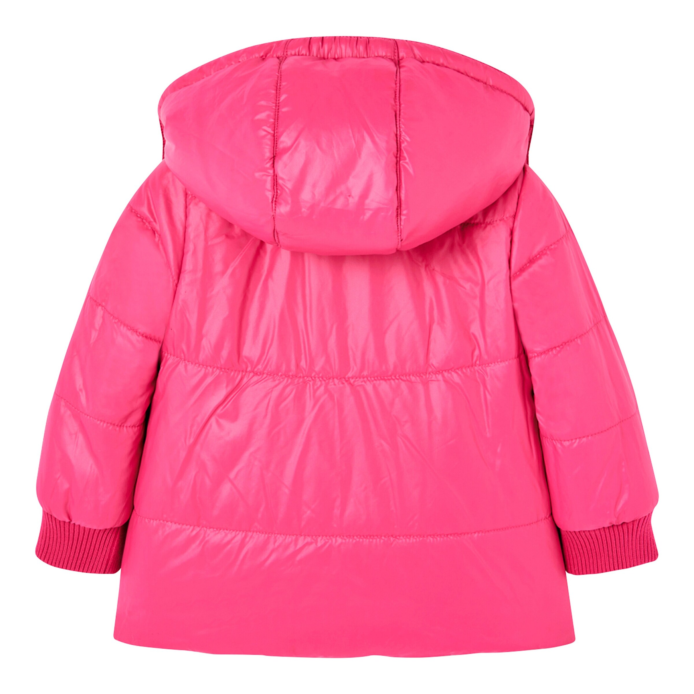 BOBOLI Wende-Winterjacke Blumen pink/bunt