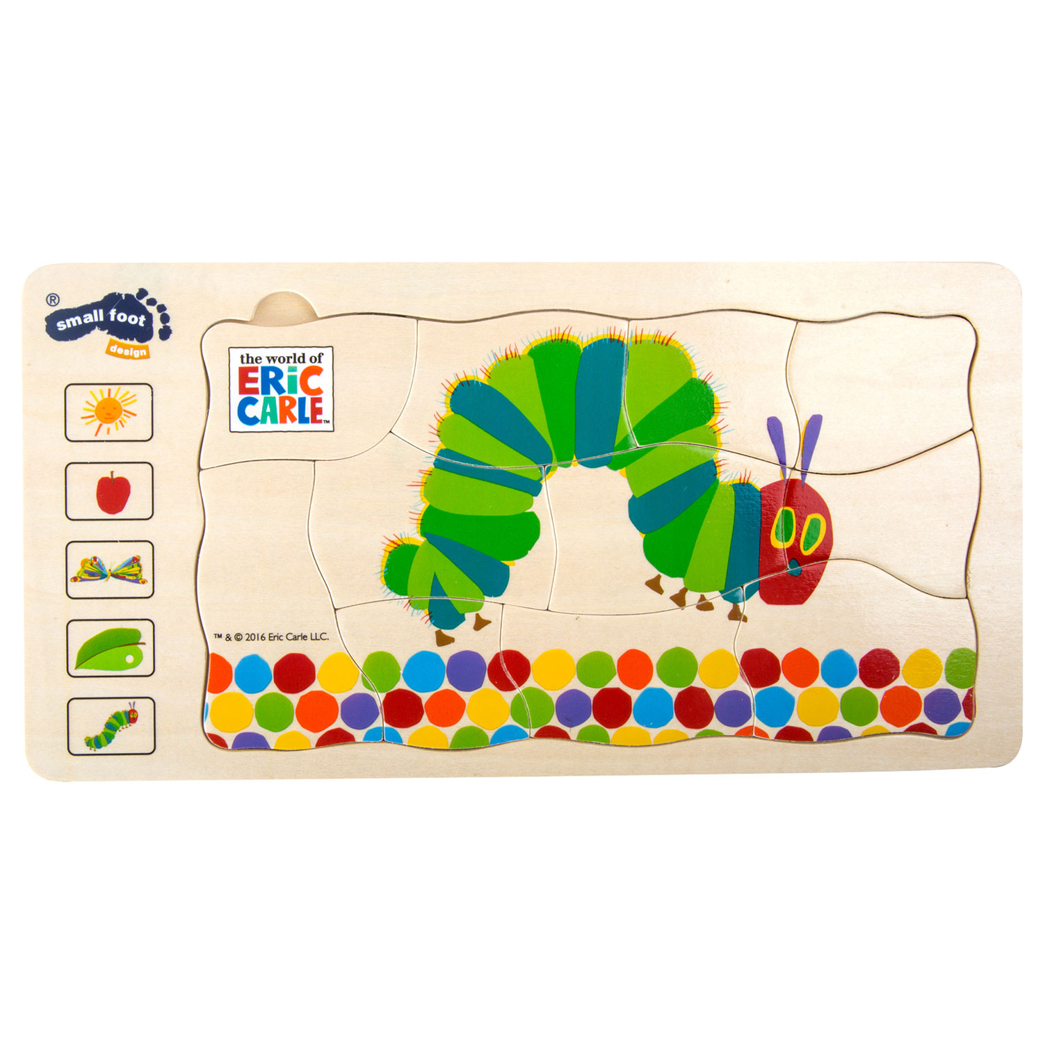 Small Foot-Rupsje Nooitgenoeg Lagenpuzzel, 36dlg.