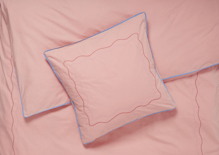 Juna Lollipop Sengetøj soft pink DK Lyserød