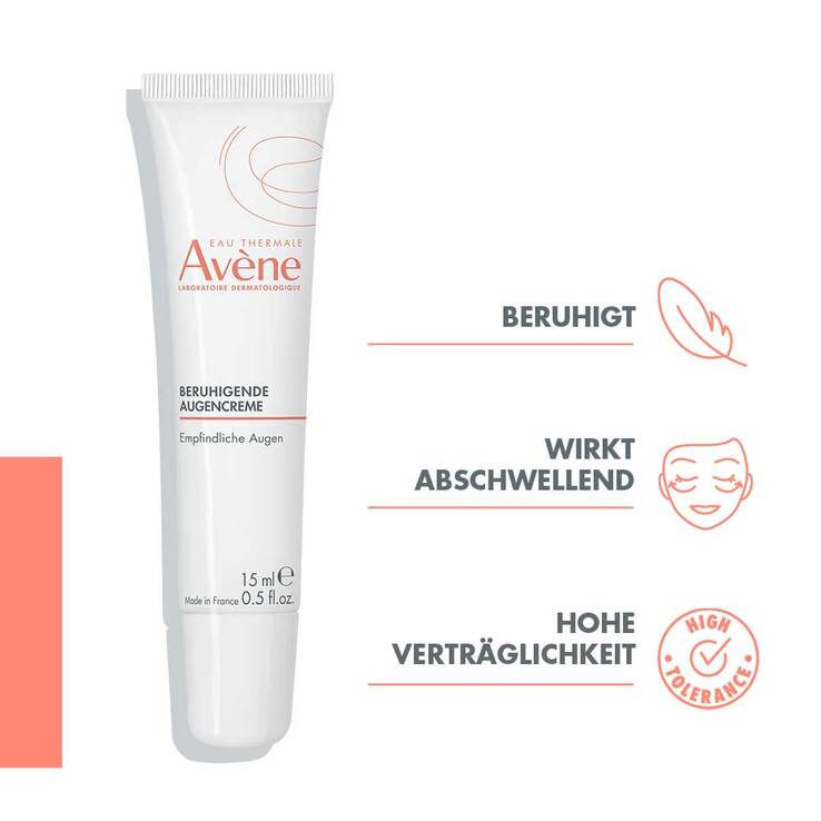Avene beruhigende Augencreme, 15 ml