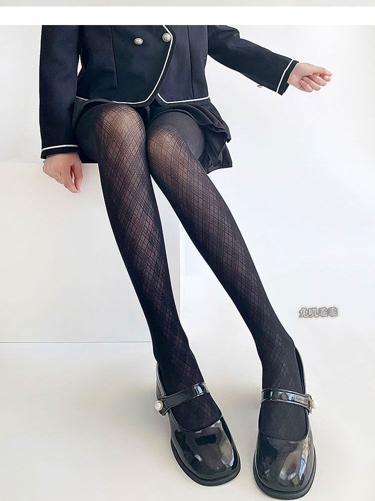 Nikiki - Argyle Print Kousen