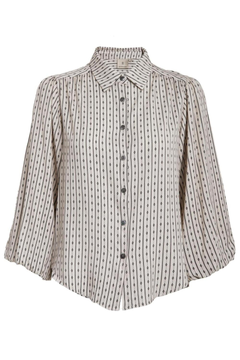 Peppercorn beige dames blouse