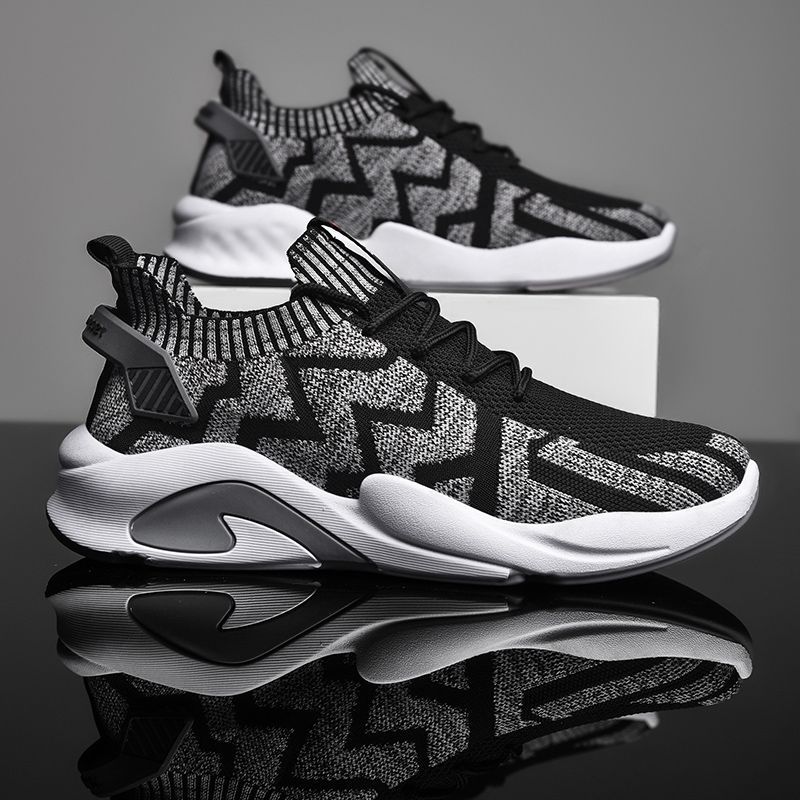 HANO - Platform gebreide sneakers