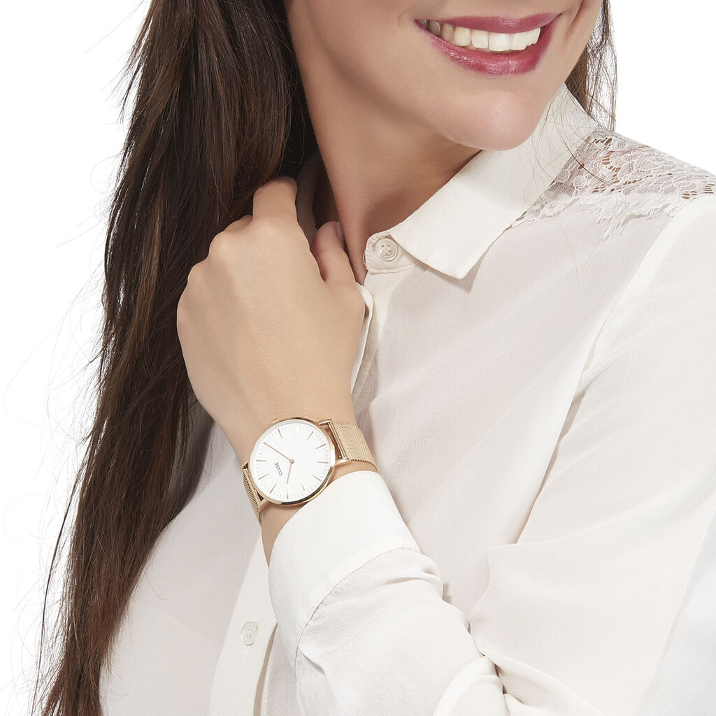 Montre Cluse Boho Chic Blanc