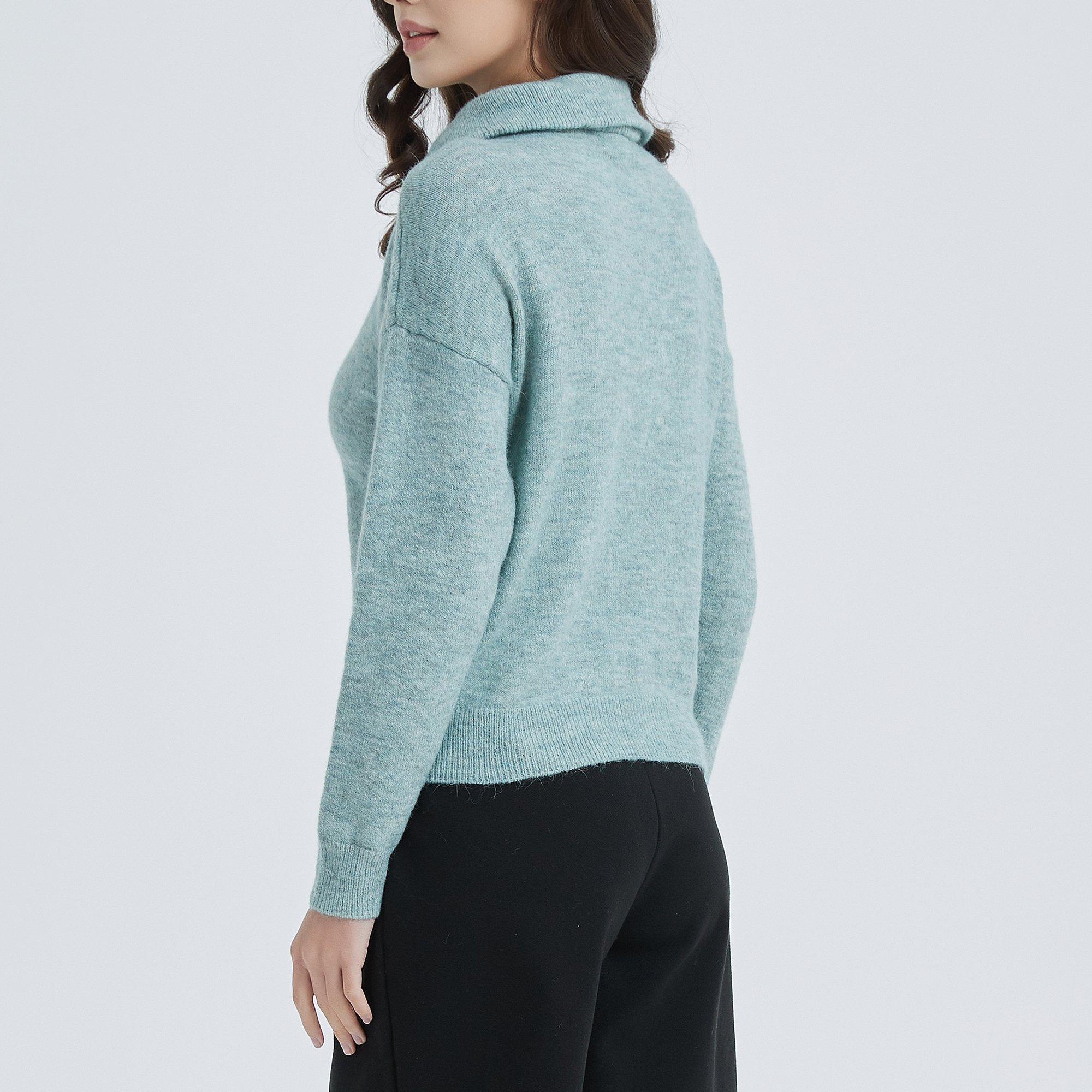 Golddigga Knitted Half Zip Womens