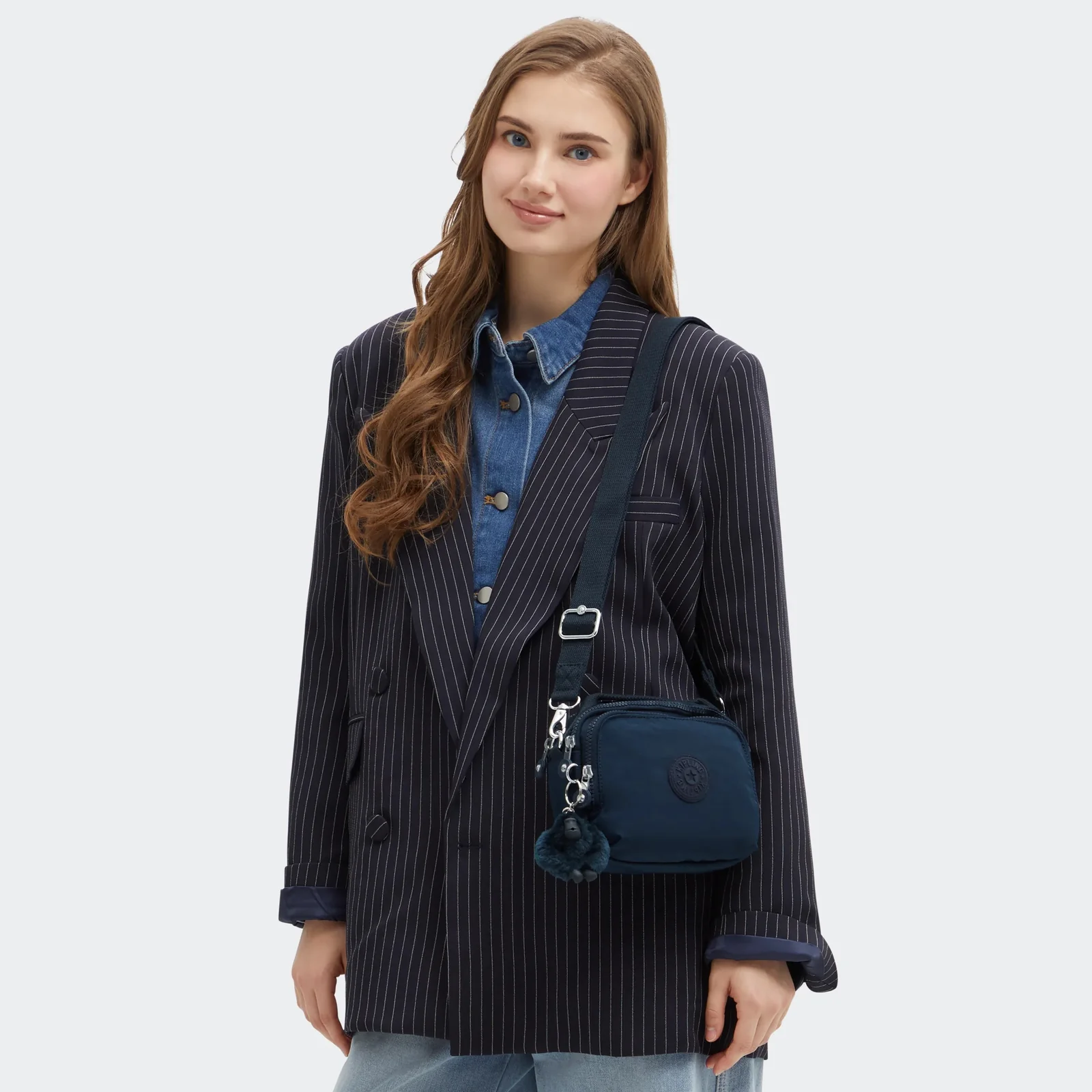 Kipling Cahir Schouder/ Rugzak Blue Bleu 2