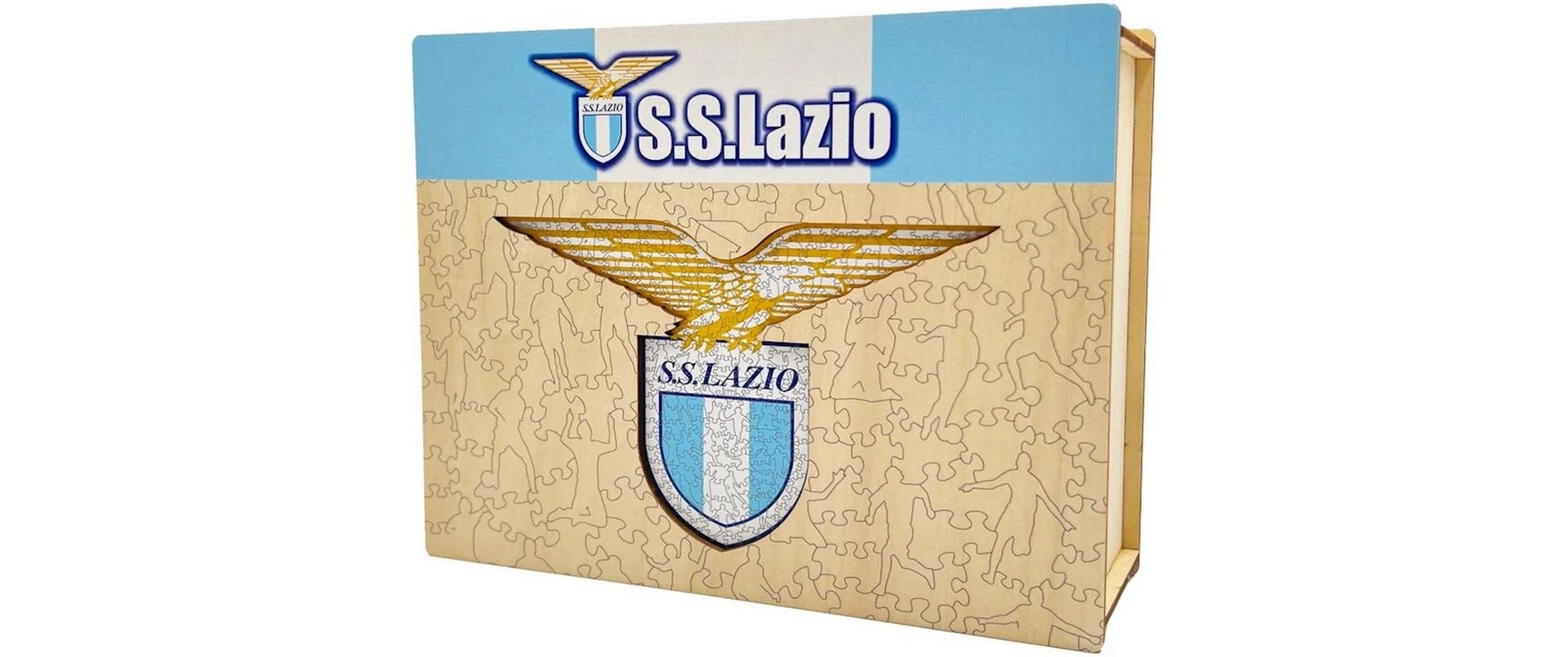 SS Lazio – LogoOffizielles Holzpuzzle, Grösse M
