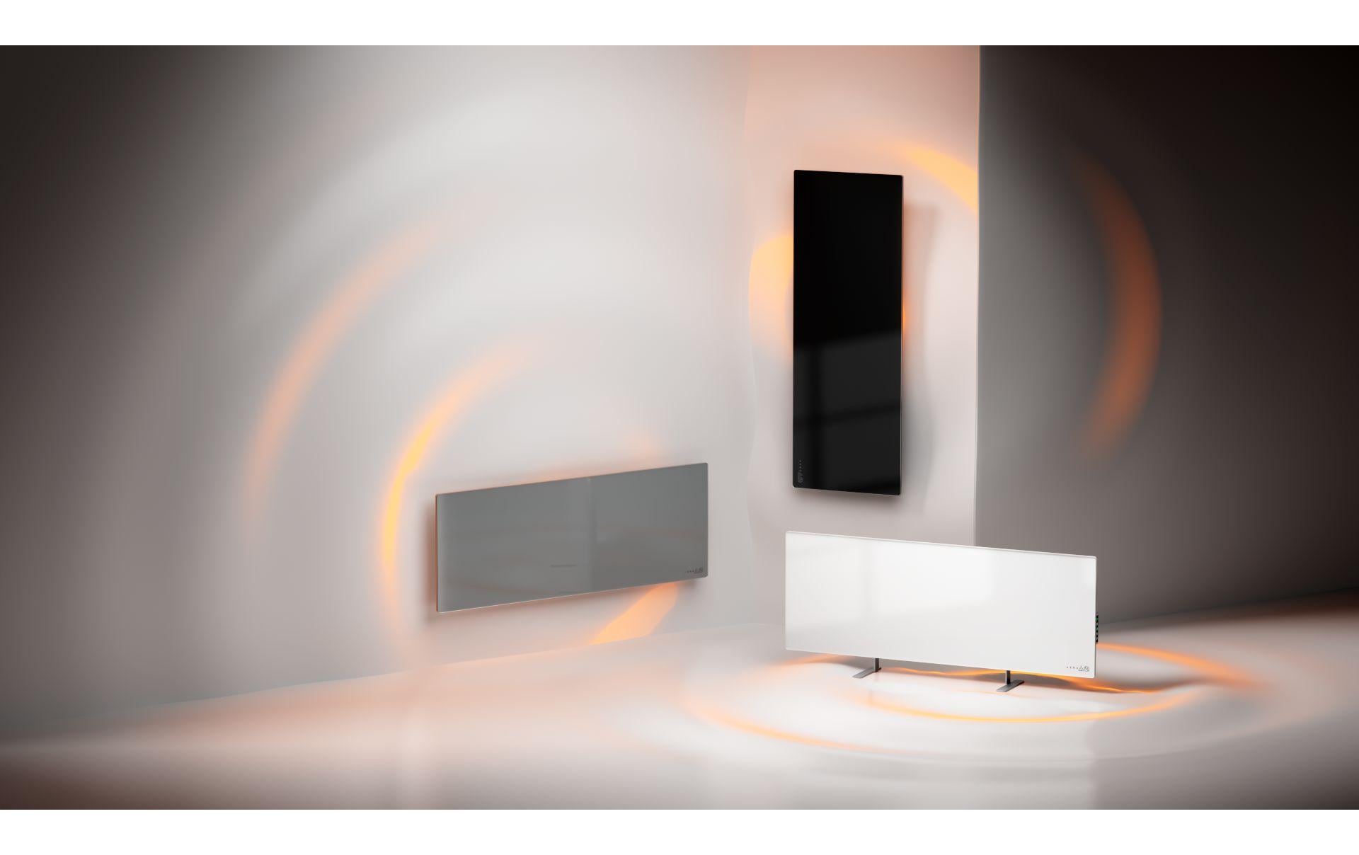 Infrarotheizer Premium Eco Smart LED 700 W, Weiss<br>Heizgerät mit Infrarotstrahler