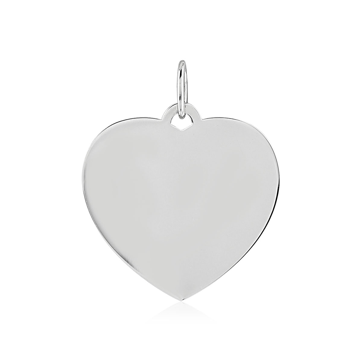 Pendentif argent 925 coeur