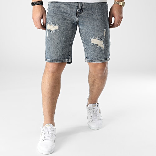 Short Jean Bleu Wash