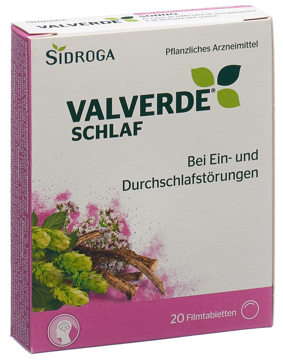 VALVERDE Schlaf Filmtabl Blist 20 Stk