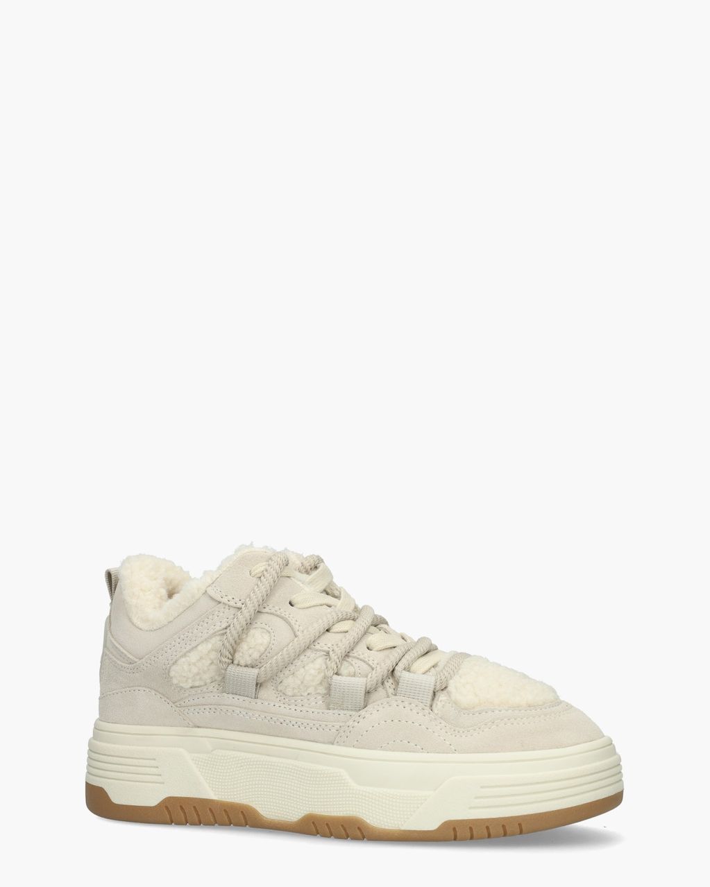 Steve Madden Boomer-F- Beige Damessneakers