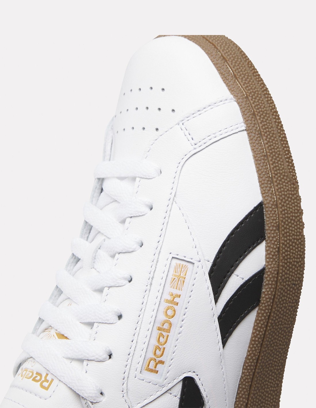reebok Sneakers Mixtes club c grounds uk blanc Gum noir