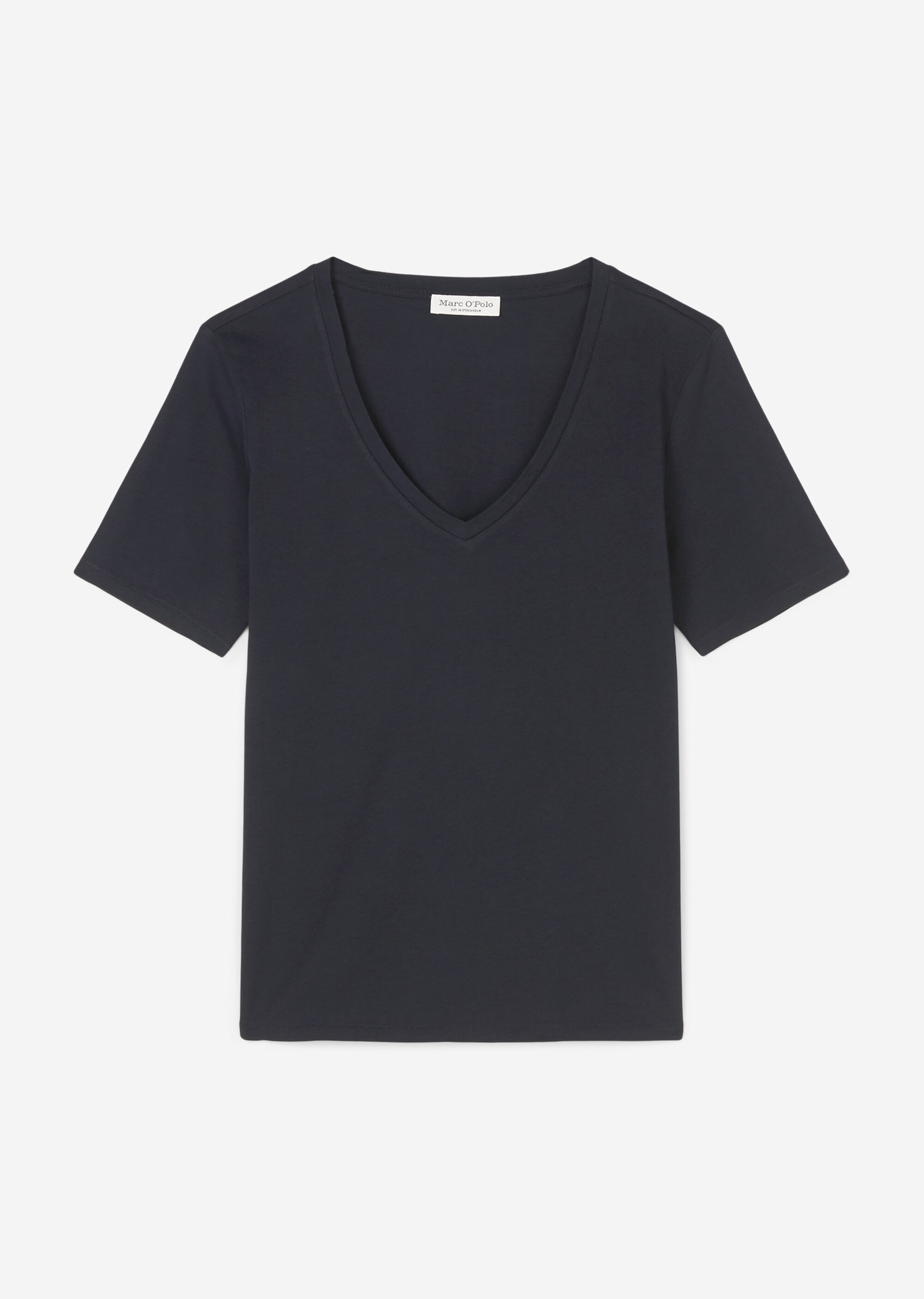 V-Neck-T-Shirt regular aus Organic Cotton