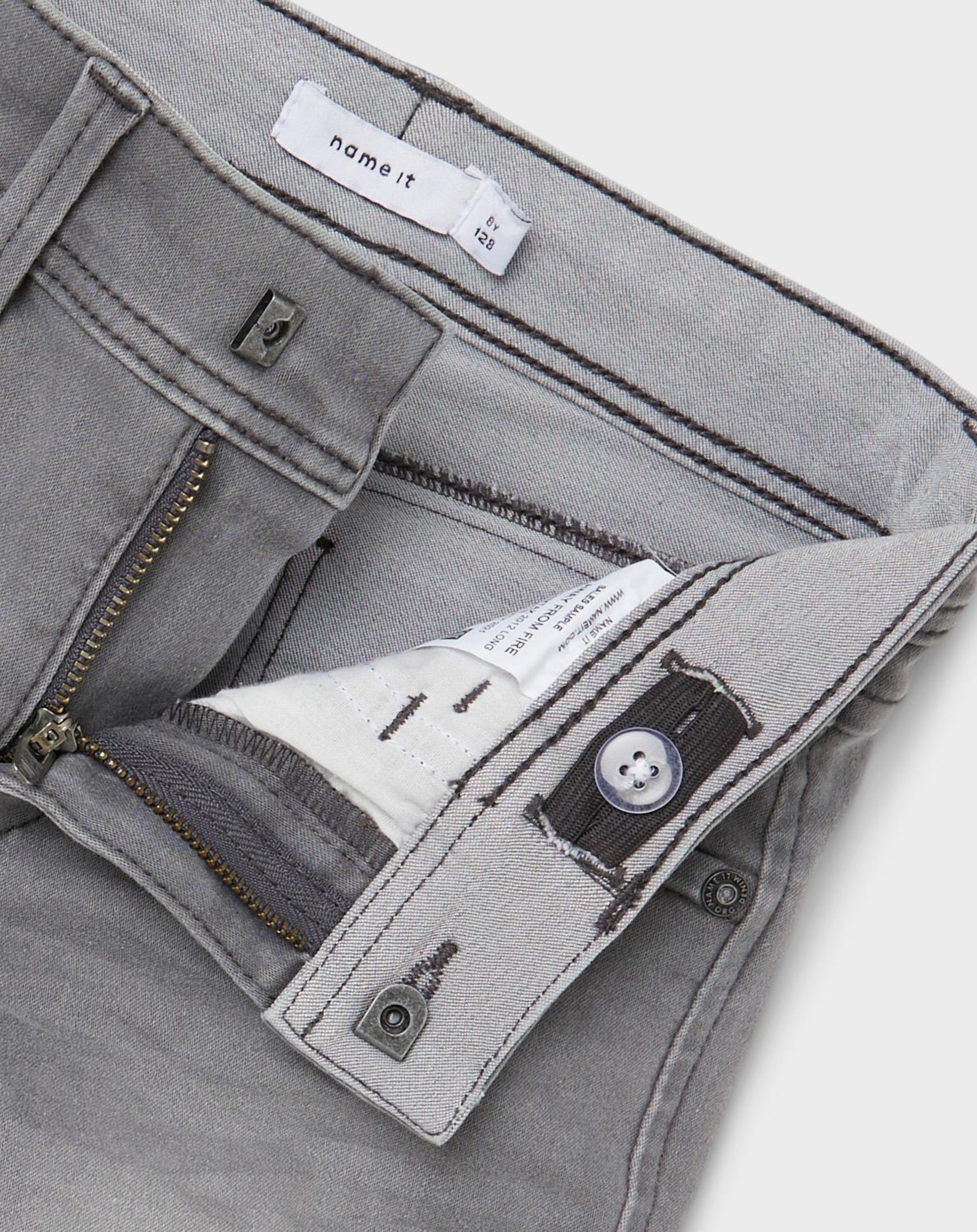 Jeans-Shorts NKMSOFUS in medium grey denim