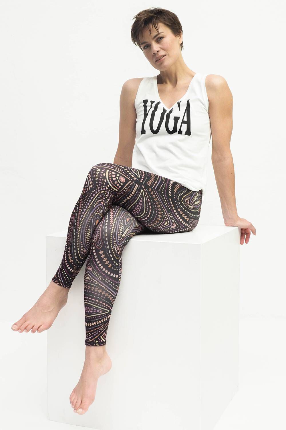 Kismet| Damen Tights GANGA MANDALAY RED