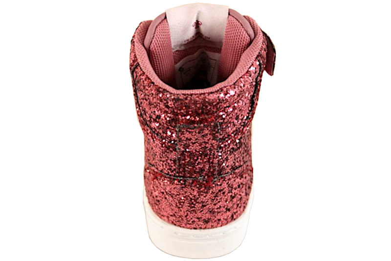 HUMMEL STADIL GLITTER JR BASKETSTØVLE I PINK GLIMMER