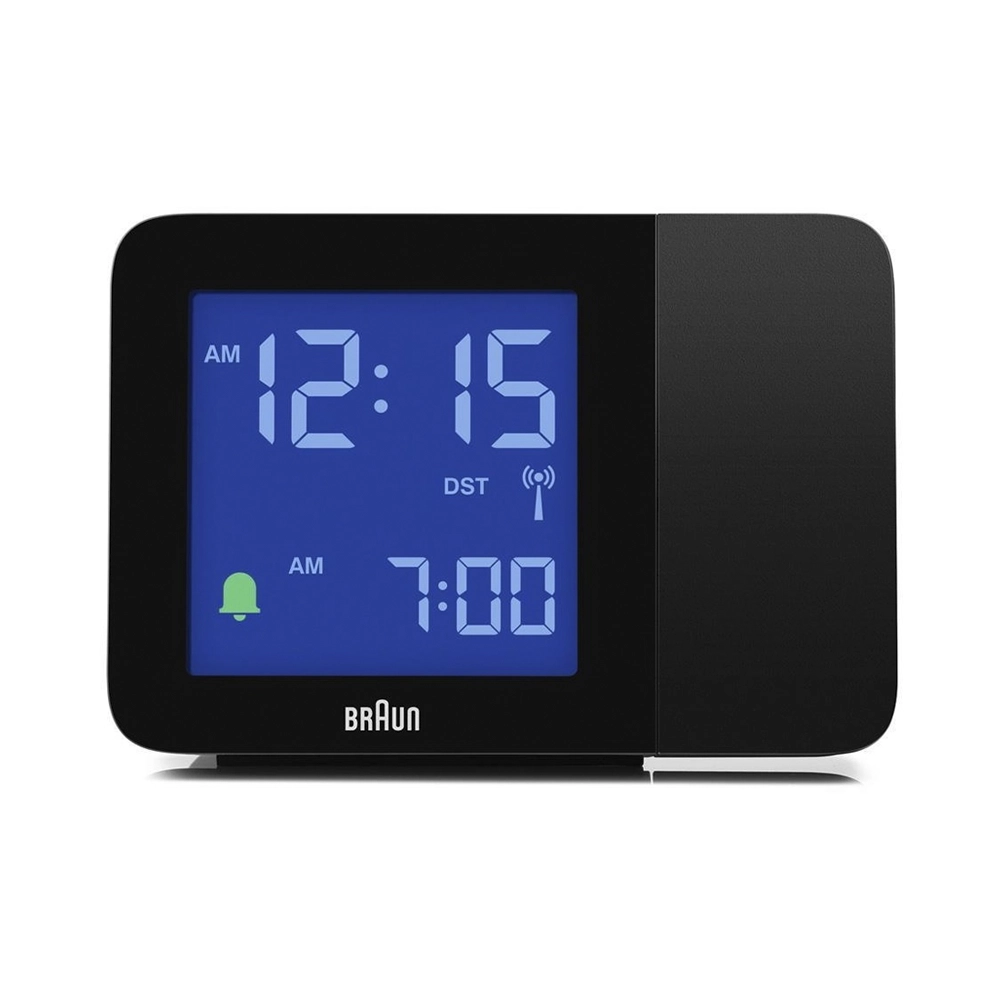 Braun BC15B-DCF Funk-Projektionswecker Schwarz Digital