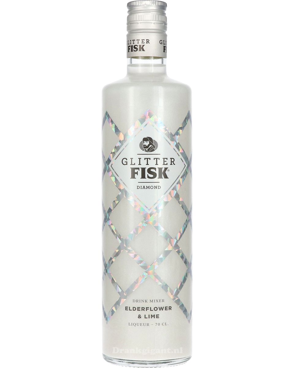 Fisk Glitter Diamond Elderflower & Lime 70 cl