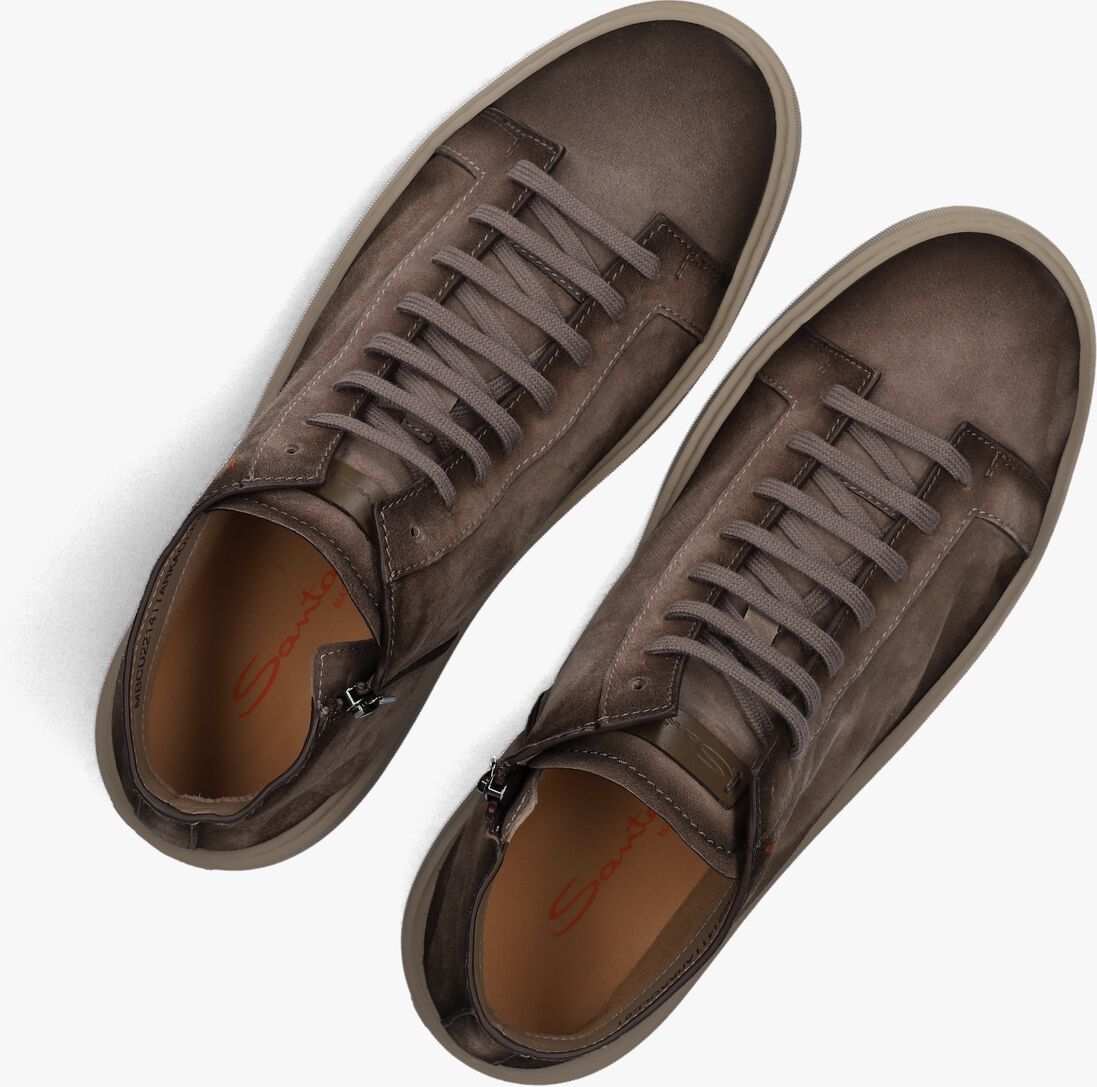 taupe santoni hoge sneakers 22141