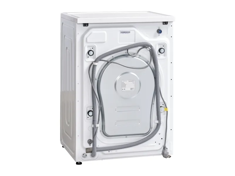 Scandomestic Standard WDF8514WBE - Vaske-/ tørremaskine - bredde: 60 cm - dybde: 52 cm - højde: 85 cm - frontbetjening - 54 liter - 8 kg - 1400 rpm - hvid