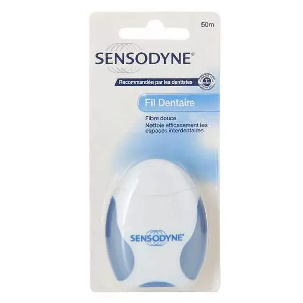 Fio dental com flúor Sensodyne