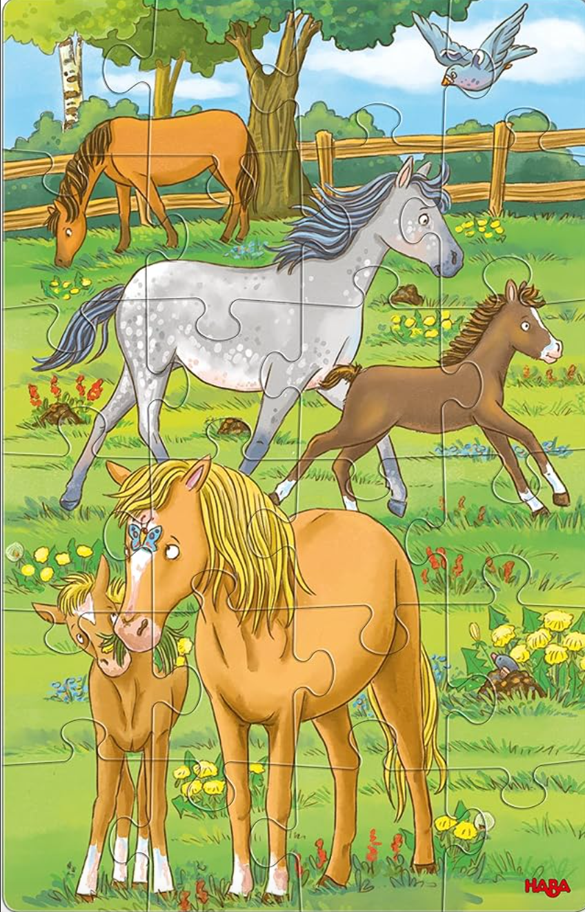 Haba Haba puzzel Paarden
