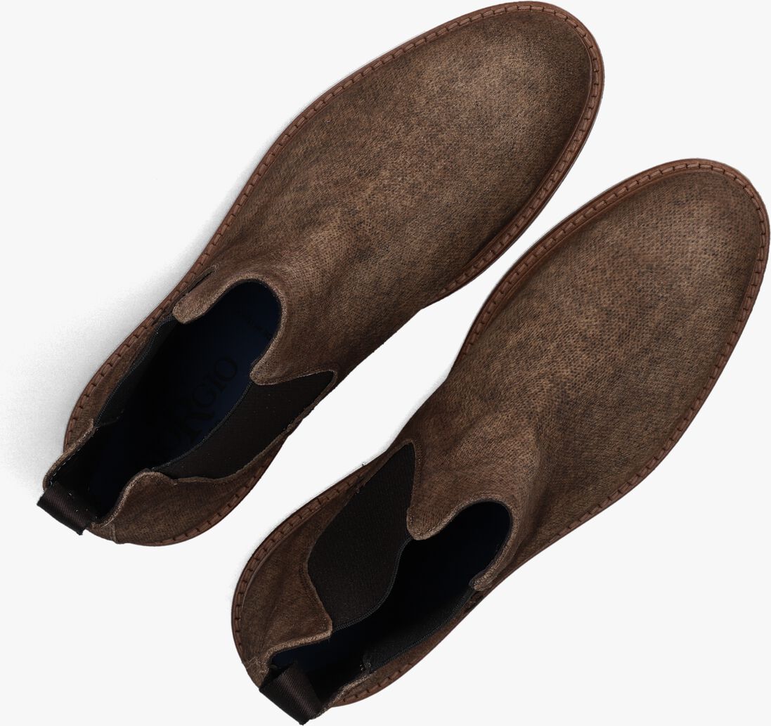 bruine giorgio chelsea boots 36403