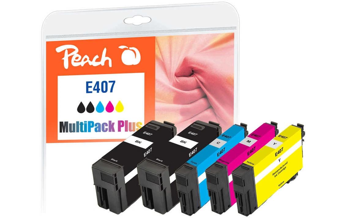 Tinte Epson No. 407 MP Plus BK/C/M/YDruckerpatrone: Schwarz, Cyan, Magenta und Gelb