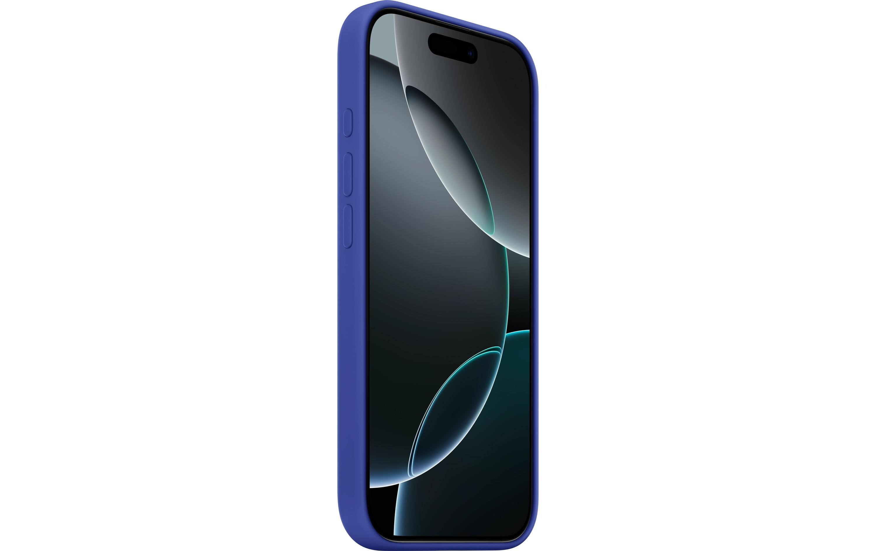 Silicone Case mit MagSafe iPhone 16 Pro UltramarinSilikon-Backcover mit «MagSafe» für das Apple iPhone 16 Pro