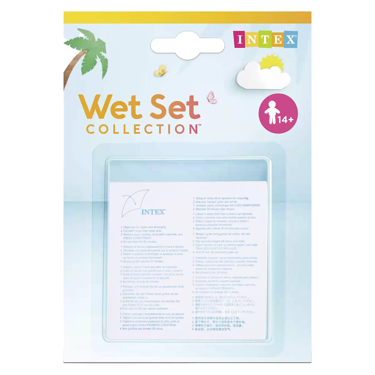 Pool Reparatur Set Repair Patches Transparent