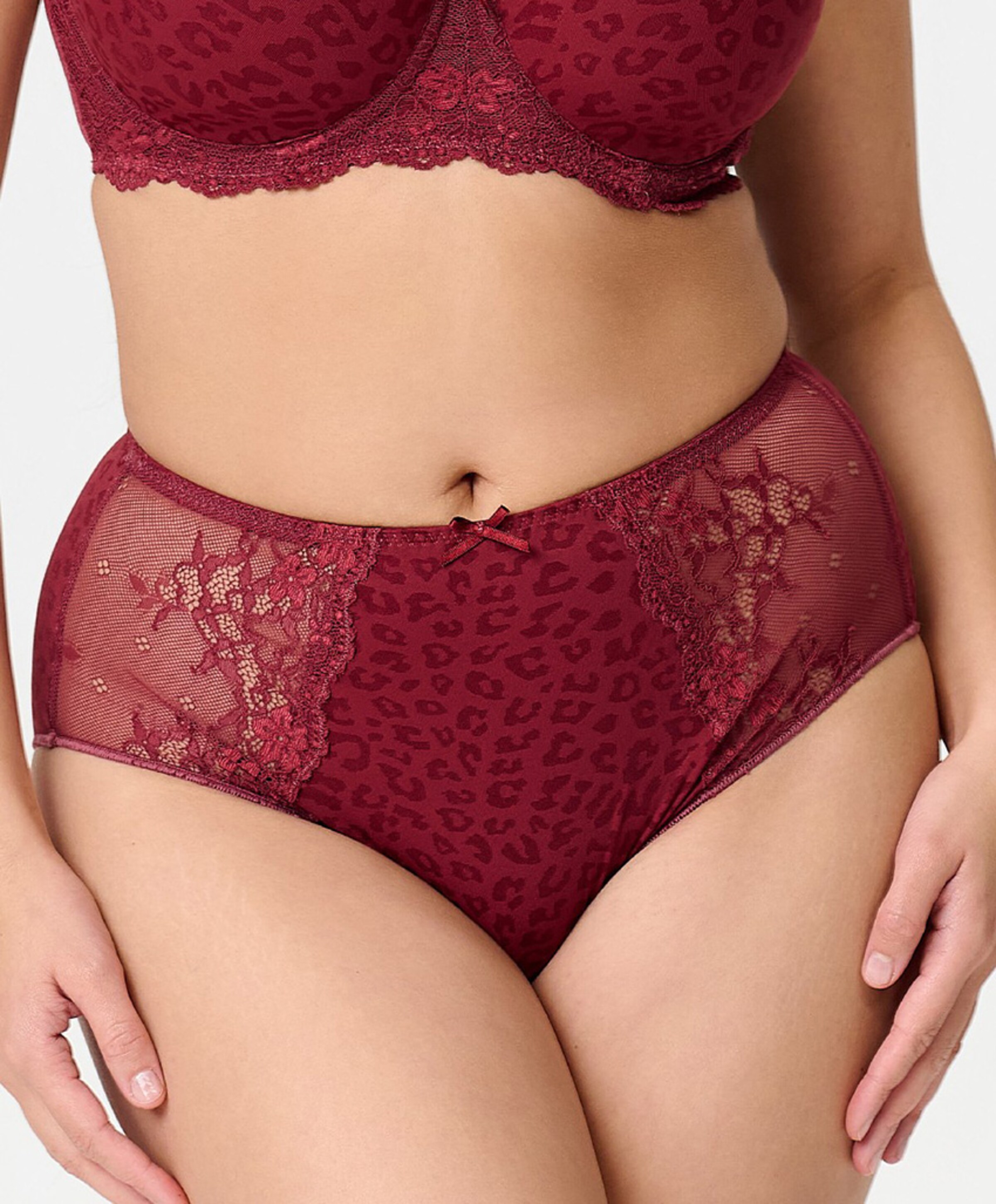 LingaDore Dames slip bordeaux