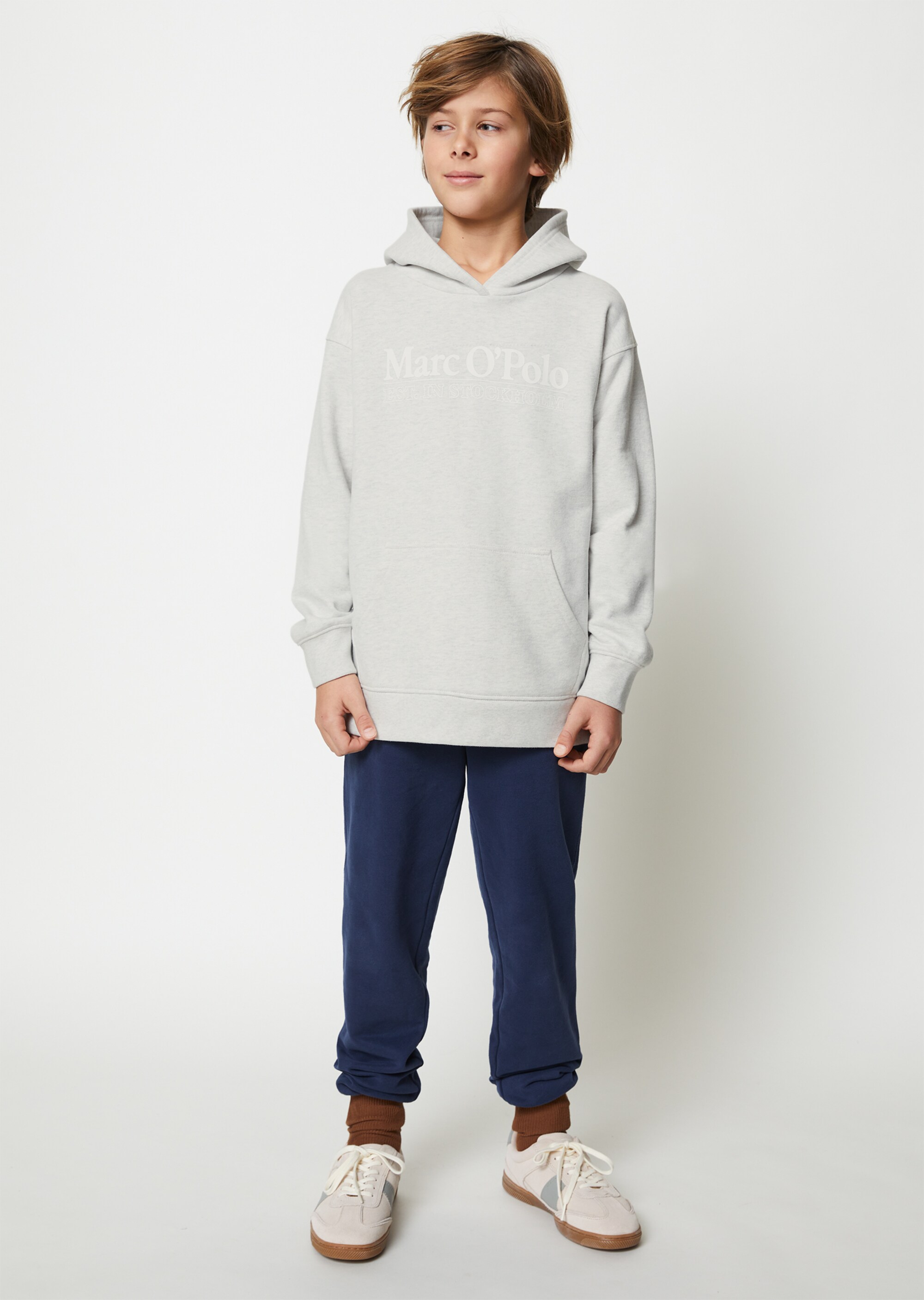 TEENS-UNISEX Kapuzen-Sweatshirt mit Logo-Print