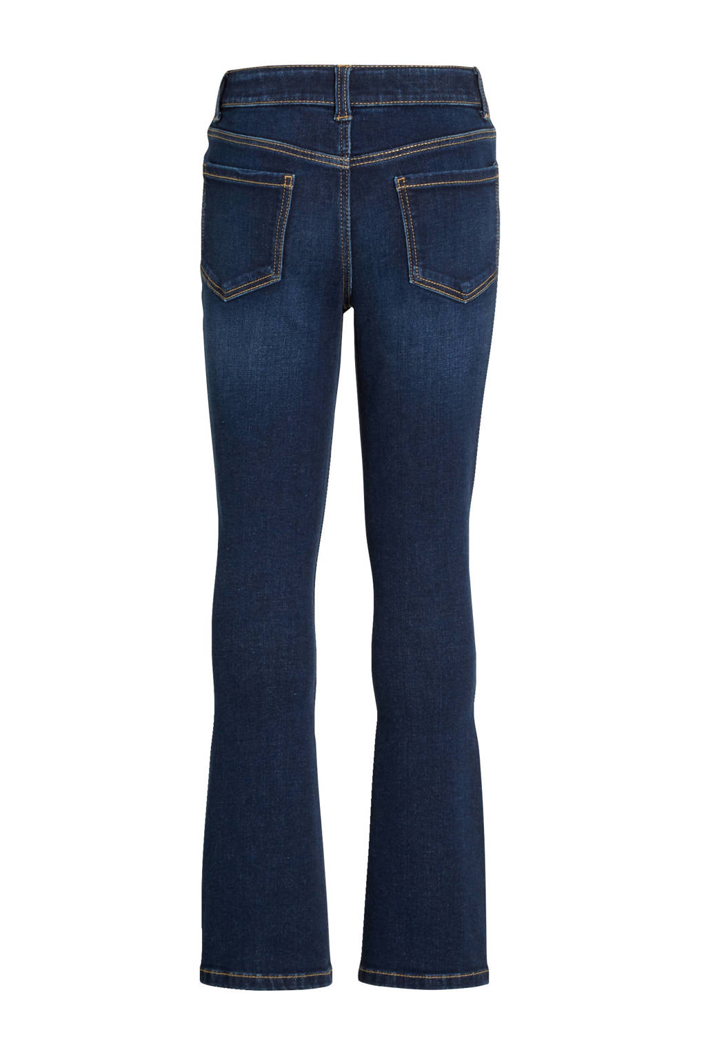anytime flared jeans donkerblauw