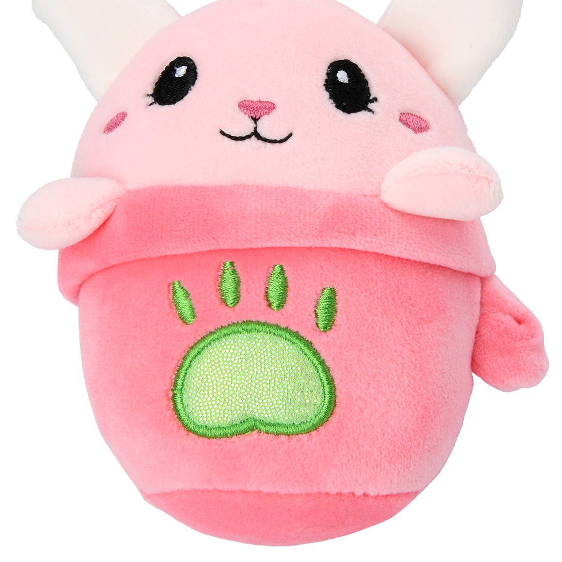 Topolino Teacup Friends Plüschtier mit Clip rosa
