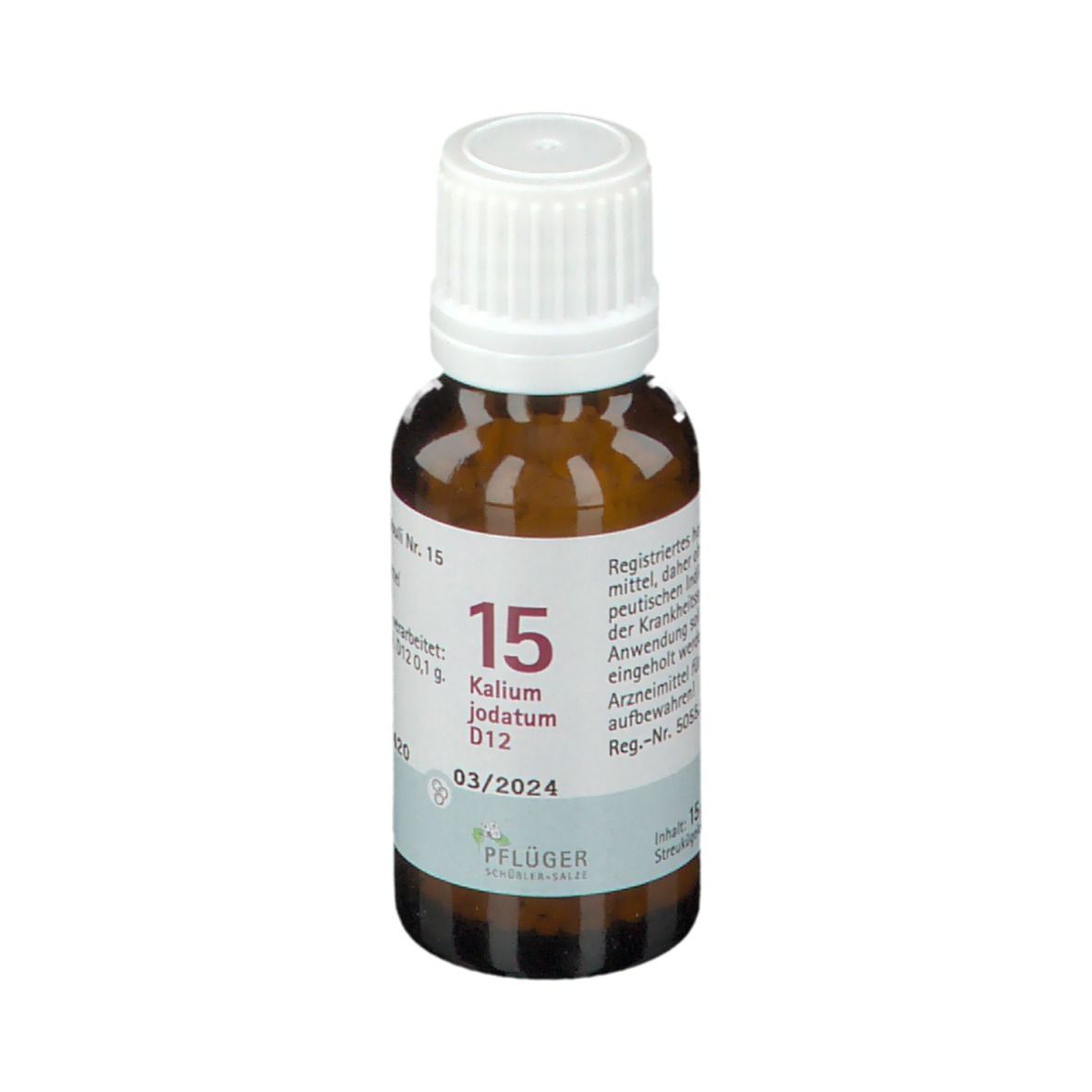BIOCHEMIE PFLÜGER® Nr. 15 Kalium jodatum D 12