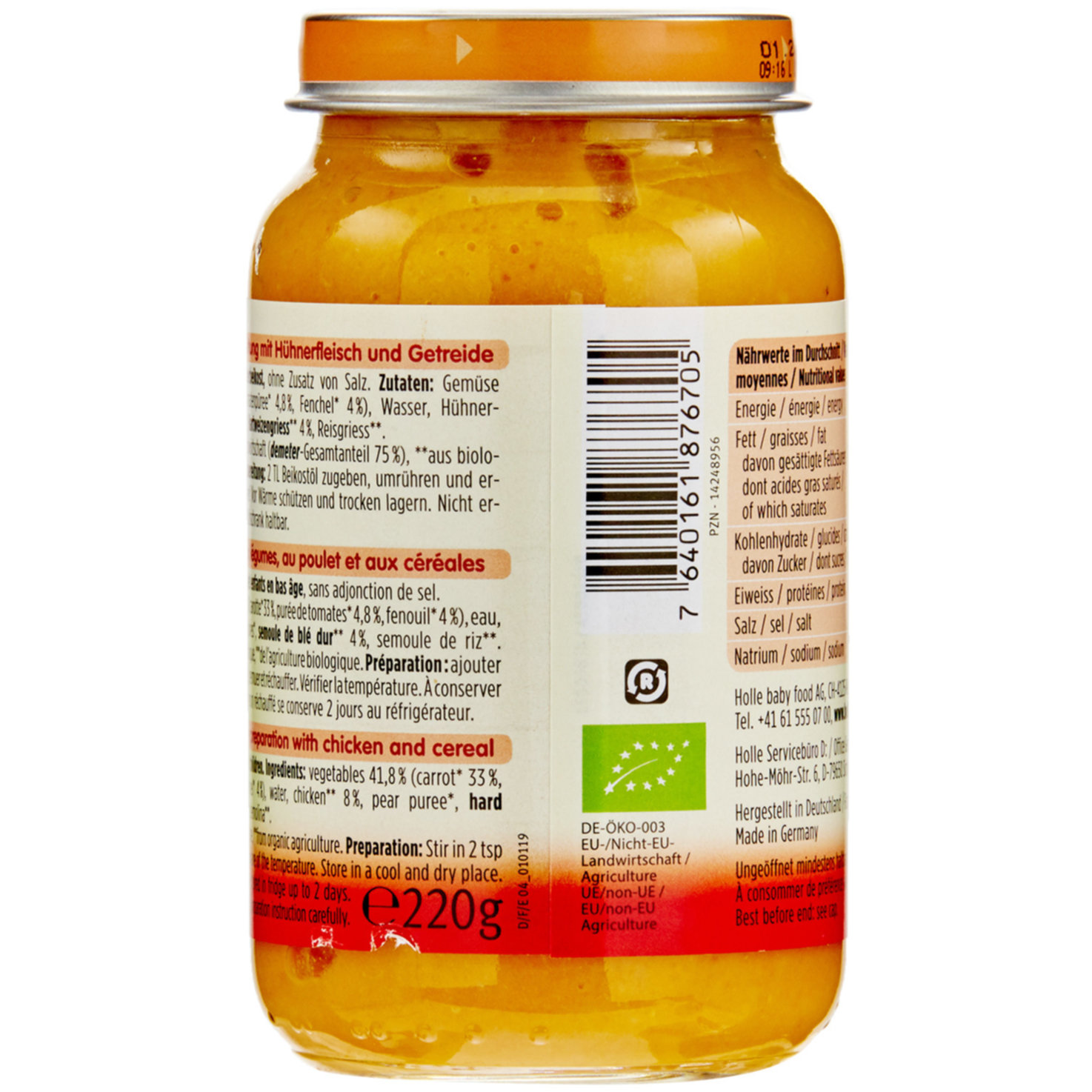 Holle Demeter Bio Couscous 8+ Monate