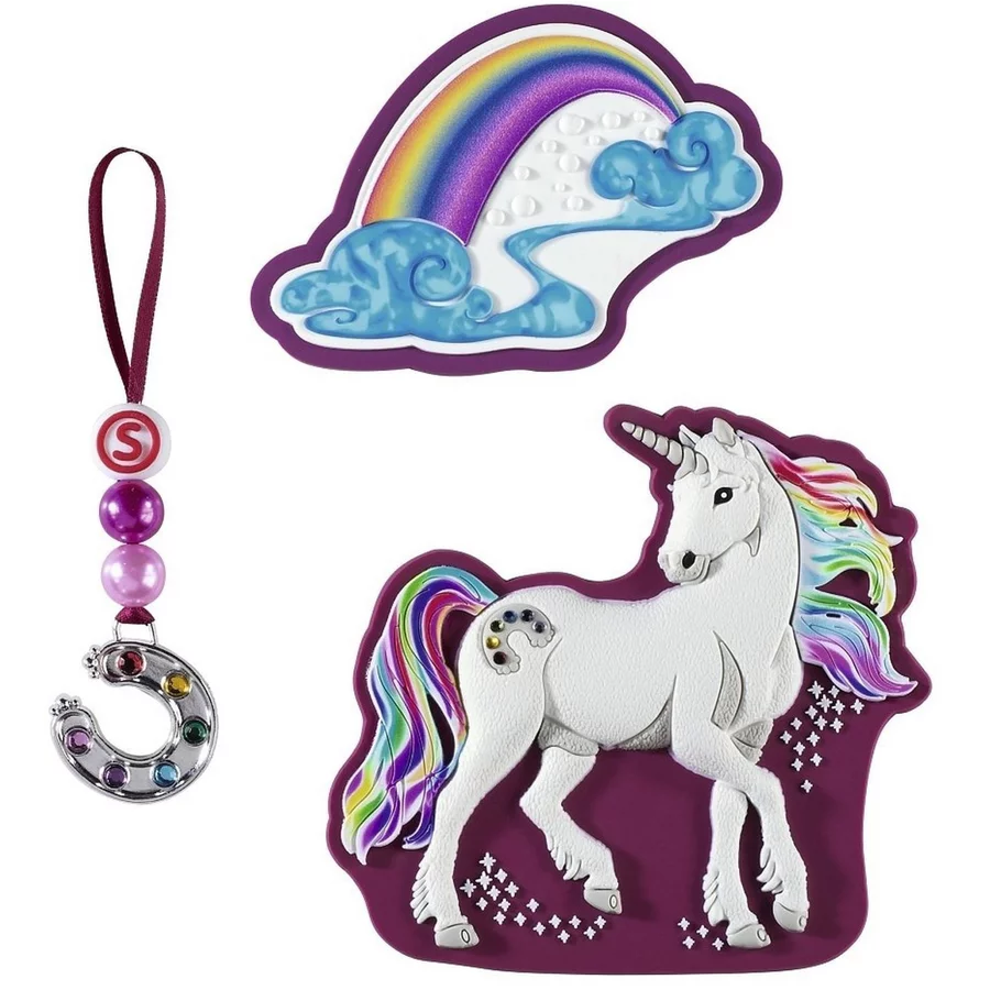 Step by Zubehör-Set Magic Mags Schleich Rainbow Unicorn